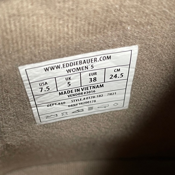 The Great + Eddie Bauer The Hunt Pac Mid Boot Women's Size 7.5 Hiking Gorpcore - Picture 12 of 16